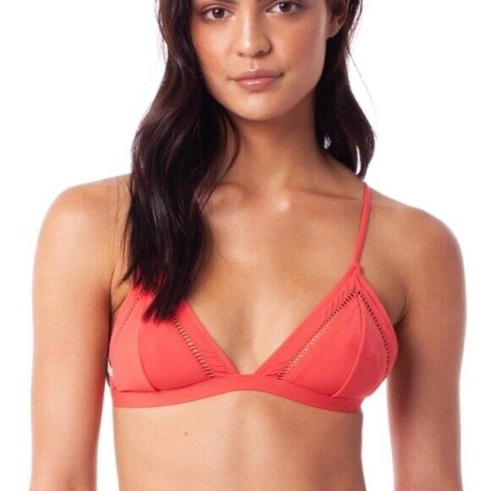 Rhythm my Bralette Bikini Top in Hibiscus